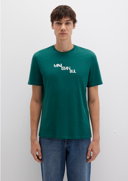 Mavi Istanbul Baskılı Yeşil Tişört 0612274-90960 modelleri