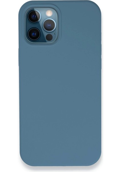 iPhone 12 Pro Kılıf Lansman Legant Silikon - Açık Mavi