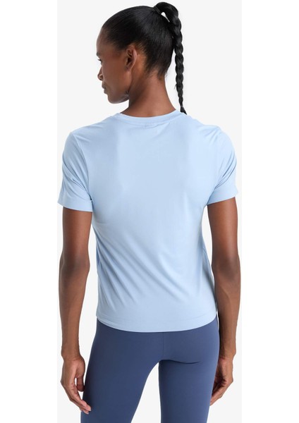 Fit Standart Fit Bisiklet Yaka Sporcu Basic Düz Kısa Kollu Tişört D2296AX25AU