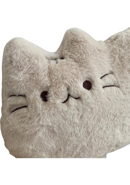 Sevimli Kedi Yastık, Ekru, 35X fiyatları