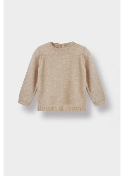 Erkek Bebek Bisiklet Yaka Triko Kazak A5036A525AU