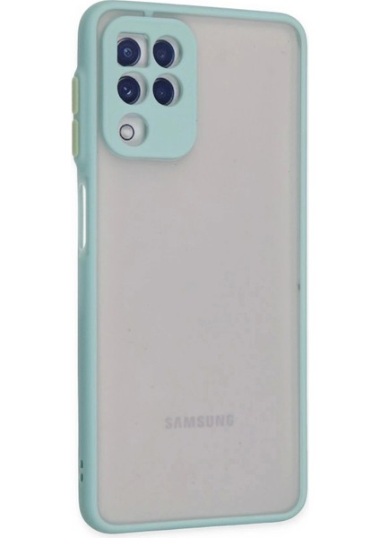 Samsung Galaxy A22 Kılıf Montreal Silikon Kapak - Turkuaz fiyatları