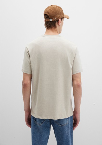 Forever Baskılı Bej Tişört 0612930-70322 fırsatları