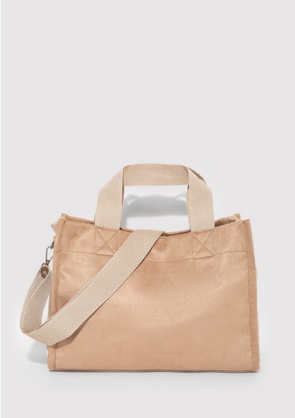Bej Tote Çanta 1912081-32322 fiyatları