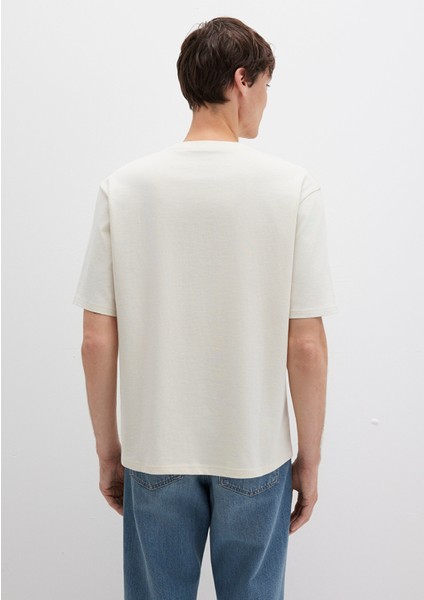 Mavi Logo Ekru Basic Tişört 0613093-70134 fırsatları