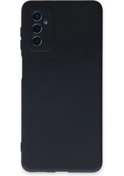 Samsung Galaxy M52 5g Kılıf Nano Içi Kadife Silikon - Lacivert