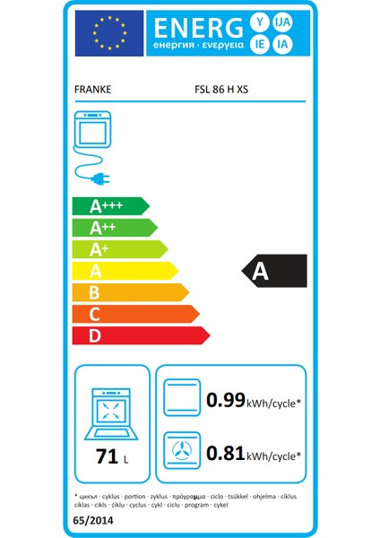 Smart Lınear Dıgıtal Fsl 86 H Xs Inox Ankastre Fırın fırsatları