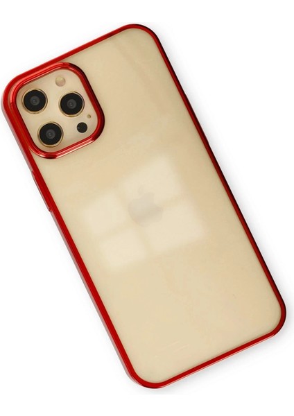 iPhone 12 Pro Max Kılıf Element Silikon - Kırmızı modelleri