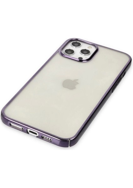iPhone 12 Pro Max Kılıf Element Silikon - Mor fırsatları