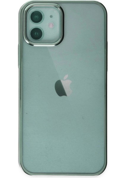 iPhone 12 Kılıf Element Silikon - Yeşil