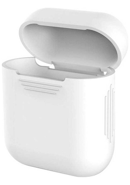 Kupa Apple Airpods Pastel Renkli Koruma Kopçalı Silikon Airpods Lansman Koruyucu Kılıf (Yurt Dışından)
