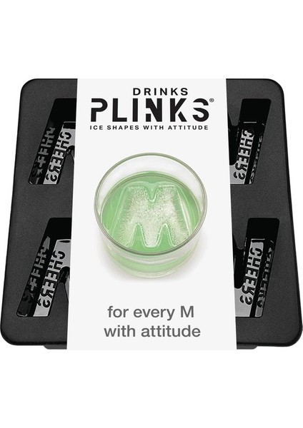 Büyük M Harfli Silikon Buz Küpü Tepsisi - Dondurma, Pişirme ve Üretim Için Monogram Şekilli Buz Küpü Kalıbı - Özel Harflerle Kokteyller ve Için Kişiselleştirilmiş Buz Küpü Ka (Yurt Dışından)