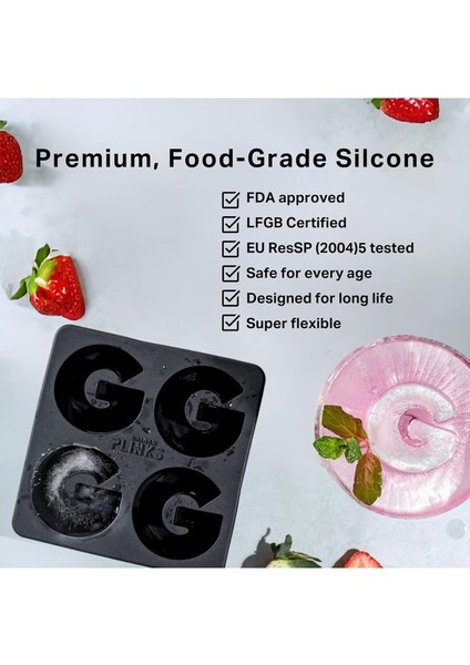 Büyük M Harfli Silikon Buz Küpü Tepsisi - Dondurma, Pişirme ve Üretim Için Monogram Şekilli Buz Küpü Kalıbı - Özel Harflerle Kokteyller ve Için Kişiselleştirilmiş Buz Küpü Ka (Yurt Dışından) fiyatları