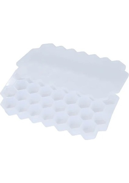 Beyaz Silikon Kapaklı Buz Kalıbı Petek Buz Küpü Kalıp Buz Küpü Yapma Aracı Mutfak Aksesuarları Kalıp Tepsisi Küp Tepsisi (Yurt Dışından) indirimleri