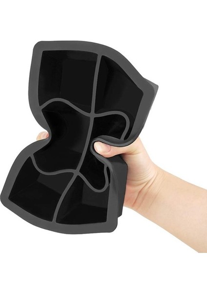 6 Kare 4/6 Izgara Topu Büyük Kare Buz Küpü Kalıp Siyah Silikon Buz Küpü Makinesi Dondurucu Içecekler Için Yeniden Kullanılabilir Dıy Buz Küpü Tepsisi Şarap (Yurt Dışından) indirimleri