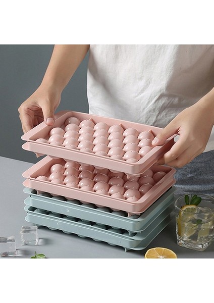 3D Yuvarlak Buz Küpü Tepsisi Kapaklı Plastik Elmas Küresel Buz Küpü Kalıp Buz Küpü Makinesi Mutfak Aletleri (Yurt Dışından) fırsatları
