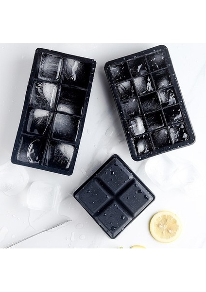 15 Gıirds Kapaksız 4 Adet 4/6/8/15 Izgara Büyük Buz Tepsisi Kalıp Dev Jumbo Büyük Gıda Sınıfı Silikon Buz Küpü Kare Tepsi Kalıp Dıy Buz Yapıcı Buz Küpü Tepsi (Yurt Dışından) indirimleri