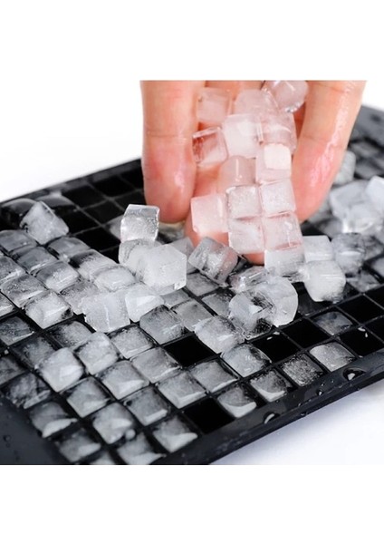 Kırmızı Gıda Sınıfı Silikon Buz Küpü Tepsisi 160 Izgara Buz Küpü Tepsisi Dıy Mini Buz Küpü Küçük Kare Kalıp Buz Yapım Makinesi Mutfak (Yurt Dışından)