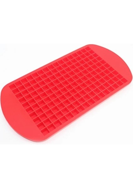 Kırmızı Gıda Sınıfı Silikon Buz Küpü Tepsisi 160 Izgara Buz Küpü Tepsisi Dıy Mini Buz Küpü Küçük Kare Kalıp Buz Yapım Makinesi Mutfak (Yurt Dışından) indirimleri