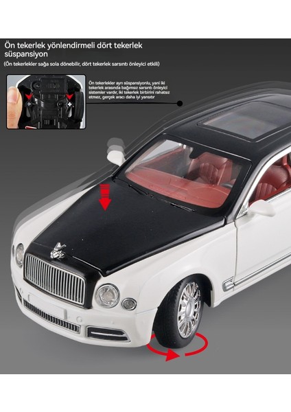 1:24 Bentley Mushan Alaşımlı Araba Modeli Oyuncak (Yurt Dışından) fiyatları