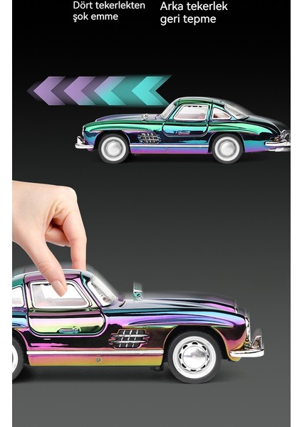 1:32 Daben 300SL Elektro Alaşımlı Araba Modeli (Yurt Dışından) fiyatları