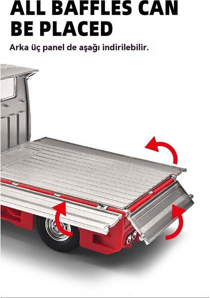 1:24 Minibüs Alaşım Araba Modeli (Yurt Dışından) indirimleri