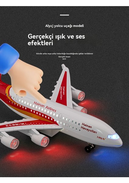 Büyük Sivil Uçak Modeli Alaşımlı Uçak Süsleri (Yurt Dışından) indirimleri