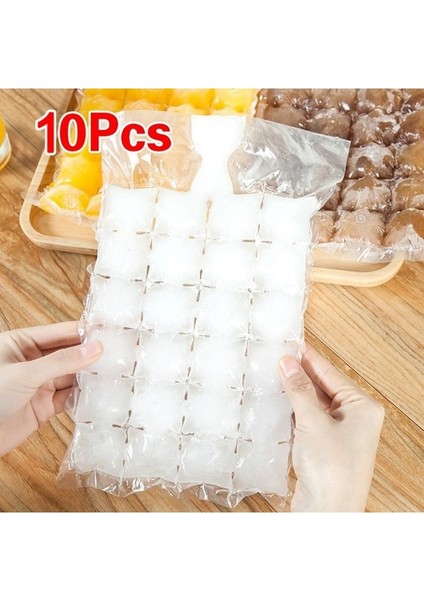 80 Adet 10-100 Adet Tek Kullanımlık Buz Yapma Torbaları Dondurma Makinesi Buz Küpü Çantası Kendinden Contalı Buz Yapma Yaz Için Dıy Içme Buz Küpü Tepsisi Kalıp (Yurt Dışından) fiyatları