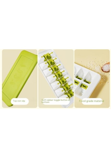 Silikon Buz Küpü Kalıbı, Buz Küpü Tepsisi Kendin Yap Buz Makinesi 31.5 x 13 x 3.5 Cm. (Yurt Dışından) fırsatları