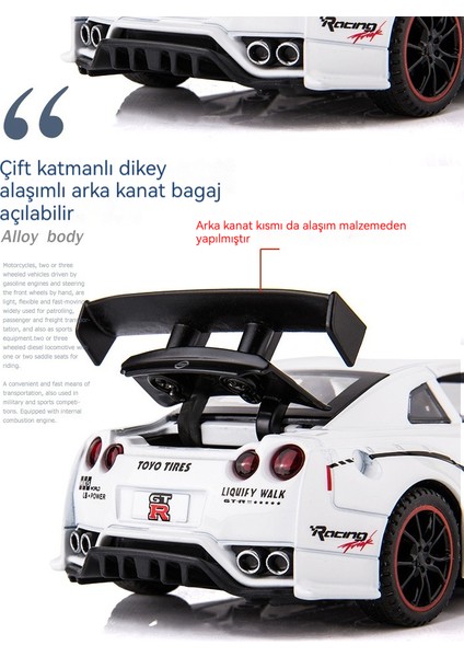 Ginny Ses Gtr Süper Spor Araba Modeli (Yurt Dışından) fiyatları