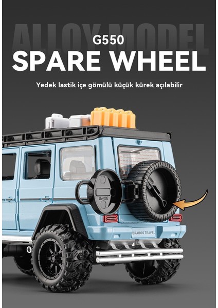 1:24 Gbagbo G550 Alaşım Araba Modeli (Yurt Dışından) modelleri