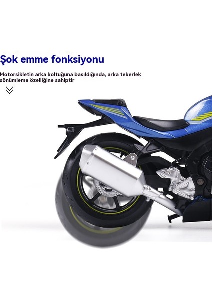 1:12 Suzuki R1000 Motosiklet Modeli (Yurt Dışından) modelleri