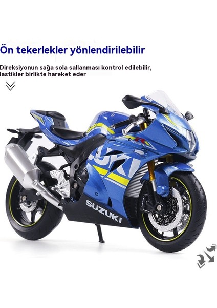 1:12 Suzuki R1000 Motosiklet Modeli (Yurt Dışından) indirimleri