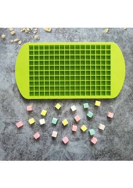 Kırmızı 160 Izgara Silikon Buz Kalıbı Kalıp Buz Küpü Kalıp Buz Kalıp Buz Izgara Tepsisi Mini Buz Küpleri Küçük Kare Kalıp Buz Yapım Makinesi Kalıp (Yurt Dışından) fiyatları