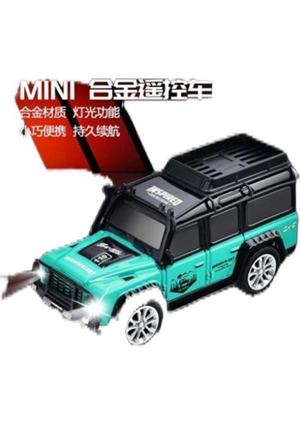 1:64 Yüksek Hassasiyetli Mini Alaşımlı Uzaktan Kumandalı Araba Şarj 2.4g Ayarlanabilir Hız Römork Simülasyon Modeli ile Off-Road (Yurt Dışından)