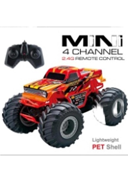 Rc Araba 2 Yönlü 4 Yönlü Direksiyon Off-Road Araba Tırmanma Bigfoot Araba Yarış Arabası Oyuncak Araba (Yurt Dışından)