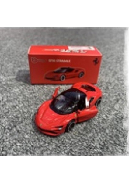 Beamco 1/64 Ferrari Simülasyon Oyuncak Alaşım Araba Modeli Küçük Ölçekli Araba Modeli SF90 S P1 Lafa (Yurt Dışından)
