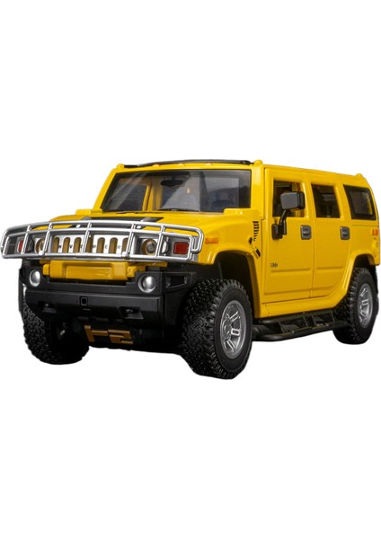 1:24 Hummer H2 Uzunsu Arazi Sesi Oyuncak Araba Modeli (Yurt Dışından)