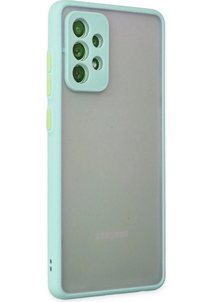 Samsung Galaxy A72 Kılıf Montreal Silikon Kapak - Turkuaz fiyatları