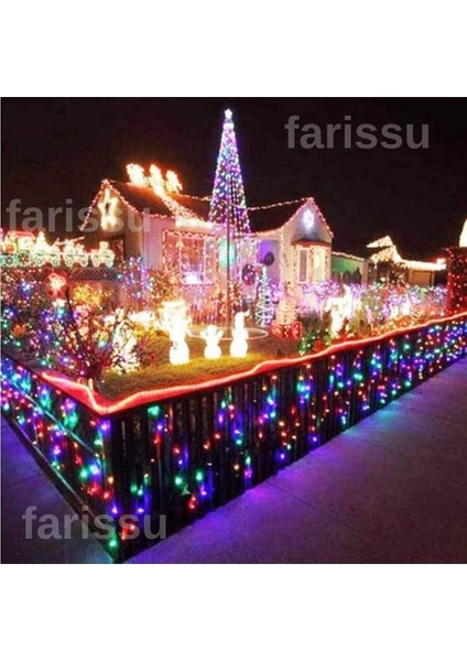 Alaska 10 Metre Rgb LED Peri Işıkları - 100 LED - 8 Fonksiyonlu (Iç/dış Mekan)
