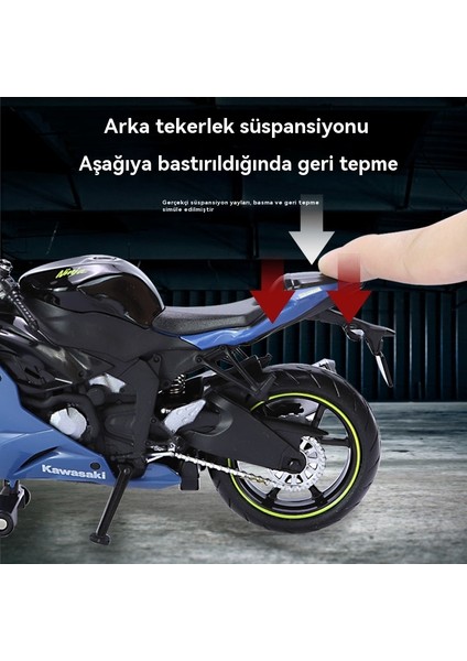 Zx-6r Alaşım 1/12 Taksi Çocuk Araba Modeli Süsleme (Yurt Dışından) modelleri