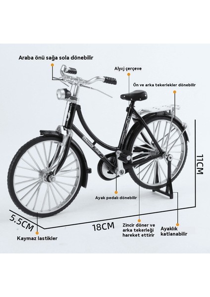 28 Çubuk Bisiklet Retro Bisiklet Klasik Model Süsler (Yurt Dışından) modelleri