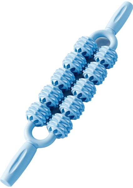 On Tekerlekli Masaj Çubuğu Yoga Kurt Dişi Masaj Çubuğu (Yurt Dışından)