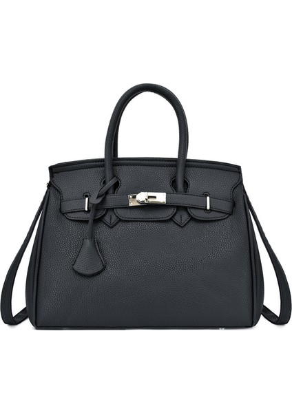 Yeni Avrupa ve Amerikan Basit Düz Renk Omuz Çantası Moda El Çantası (Yurt Dışından)