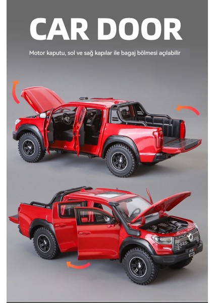Dalun Topçu Arabası 1/24 Alaşımlı Araba Modeli Çocuk Süsleri (Yurt Dışından) fiyatları