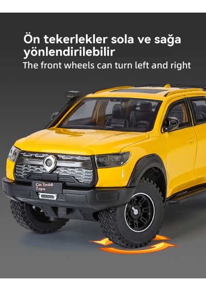 Dalun Topçu Arabası 1/24 Alaşımlı Araba Modeli Çocuk Süsleri (Yurt Dışından) fırsatları