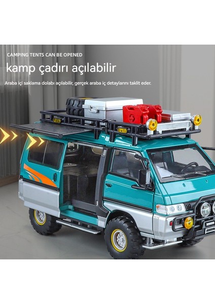1:24 Mitsubishi Talisca Camping Minibüs Oyuncak Araba (Yurt Dışından) fiyatları