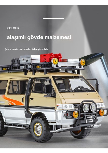 1:24 Mitsubishi Talisca Camping Minibüs Oyuncak Araba (Yurt Dışından) fırsatları