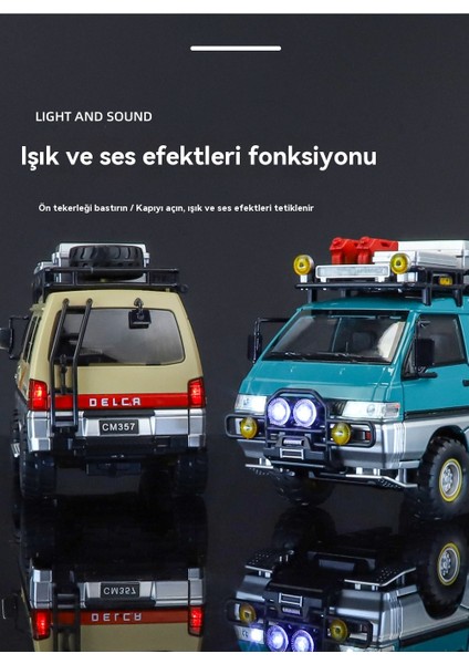 1:24 Mitsubishi Talisca Camping Minibüs Oyuncak Araba (Yurt Dışından) indirimleri