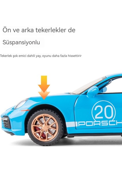 1 Ila 32 Bao Hijie 911 Spor Araba Oyuncak Araba (Yurt Dışından) fiyatları